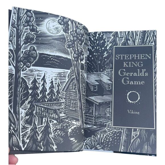 Stephen King Gerald’s Game HardCover Book-1st Edition - Picture 11 of 13